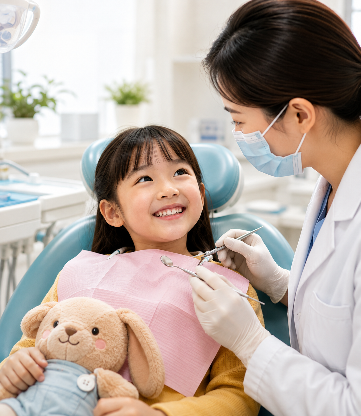 Child dentistry and first dental visits
