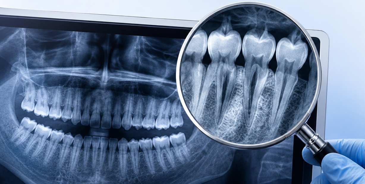 Dental exam and X-ray planning